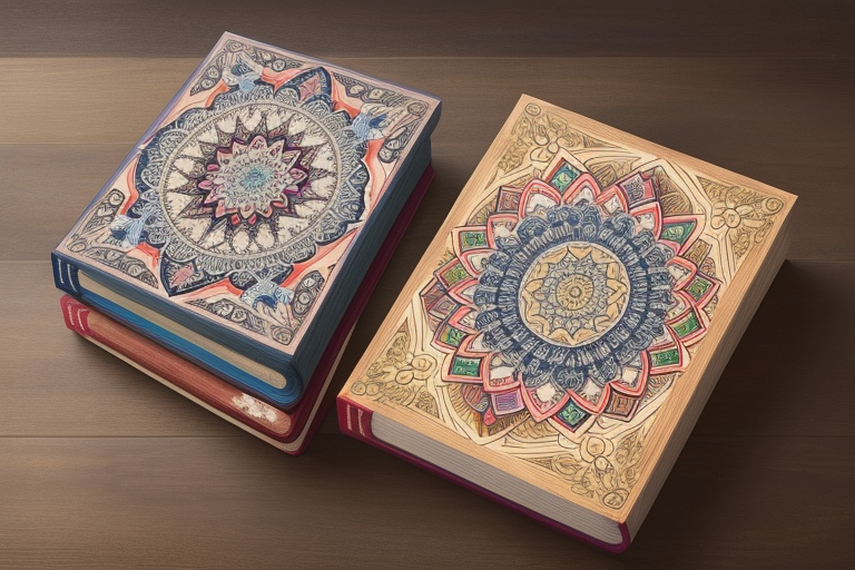 Adult coloring book collection