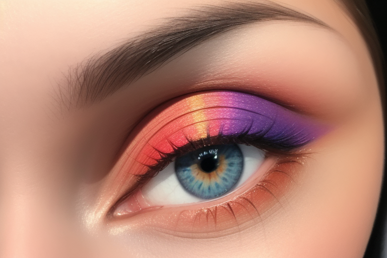 Colored pencil blending technique