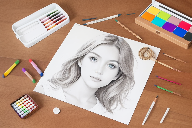 Beginner coloring kit