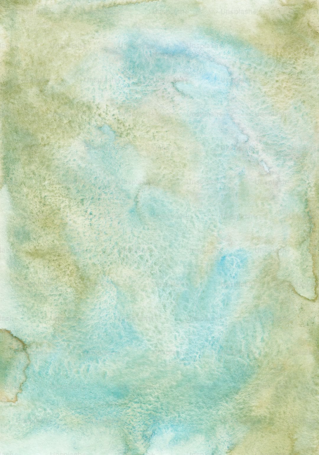 Overhead view of a finished reverse coloring page showing black pen lines drawn over watercolor washes creating an abstract landscape scene, a black pen resting beside the book, artistic and satisfying completed artwork, soft natural light