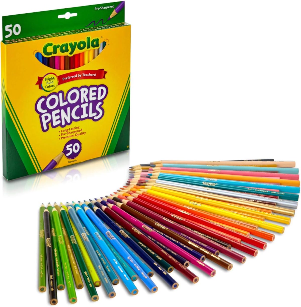 Crayola Colored Pencils 50-Count
