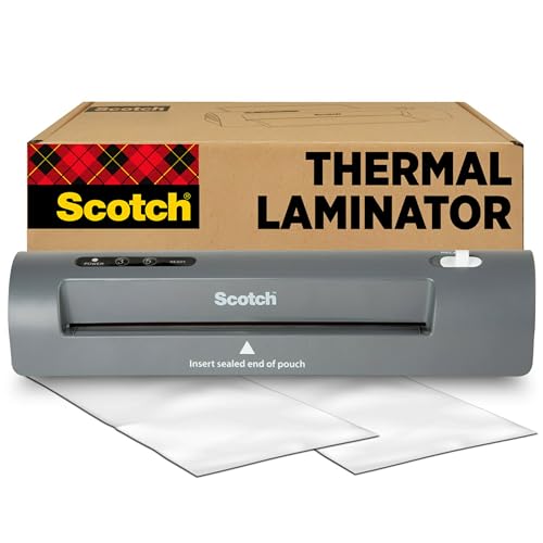 Thermal laminator for bookmarks and more