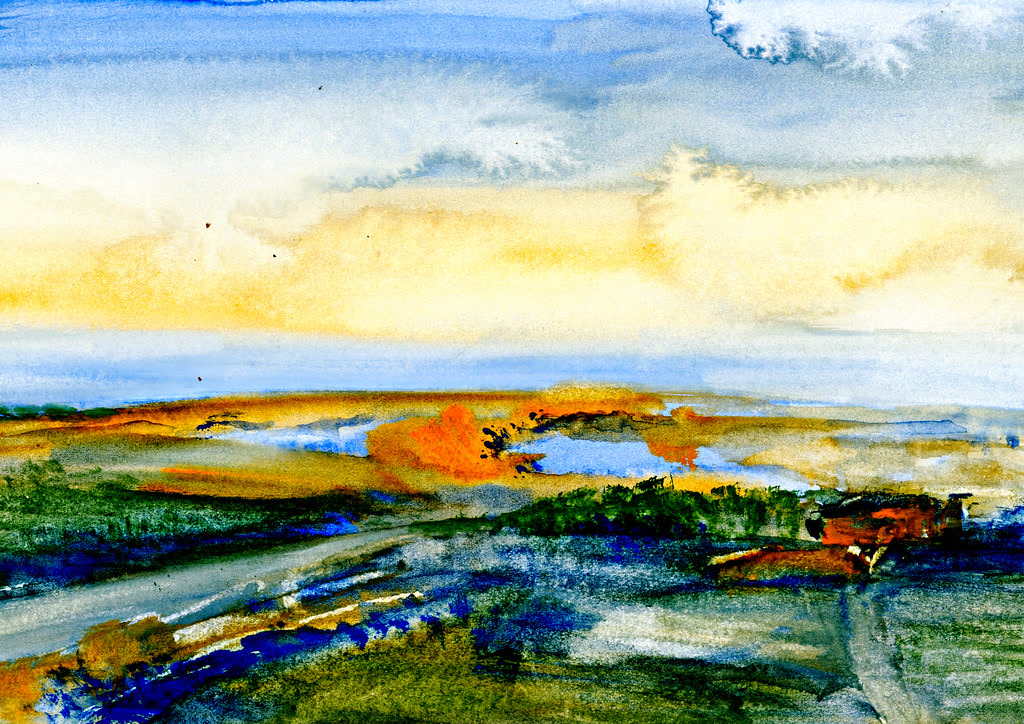 Two coloring pages side by side, one at full saturation with overwhelming colors, the other with varied pressure and layered tones showing depth and sophistication