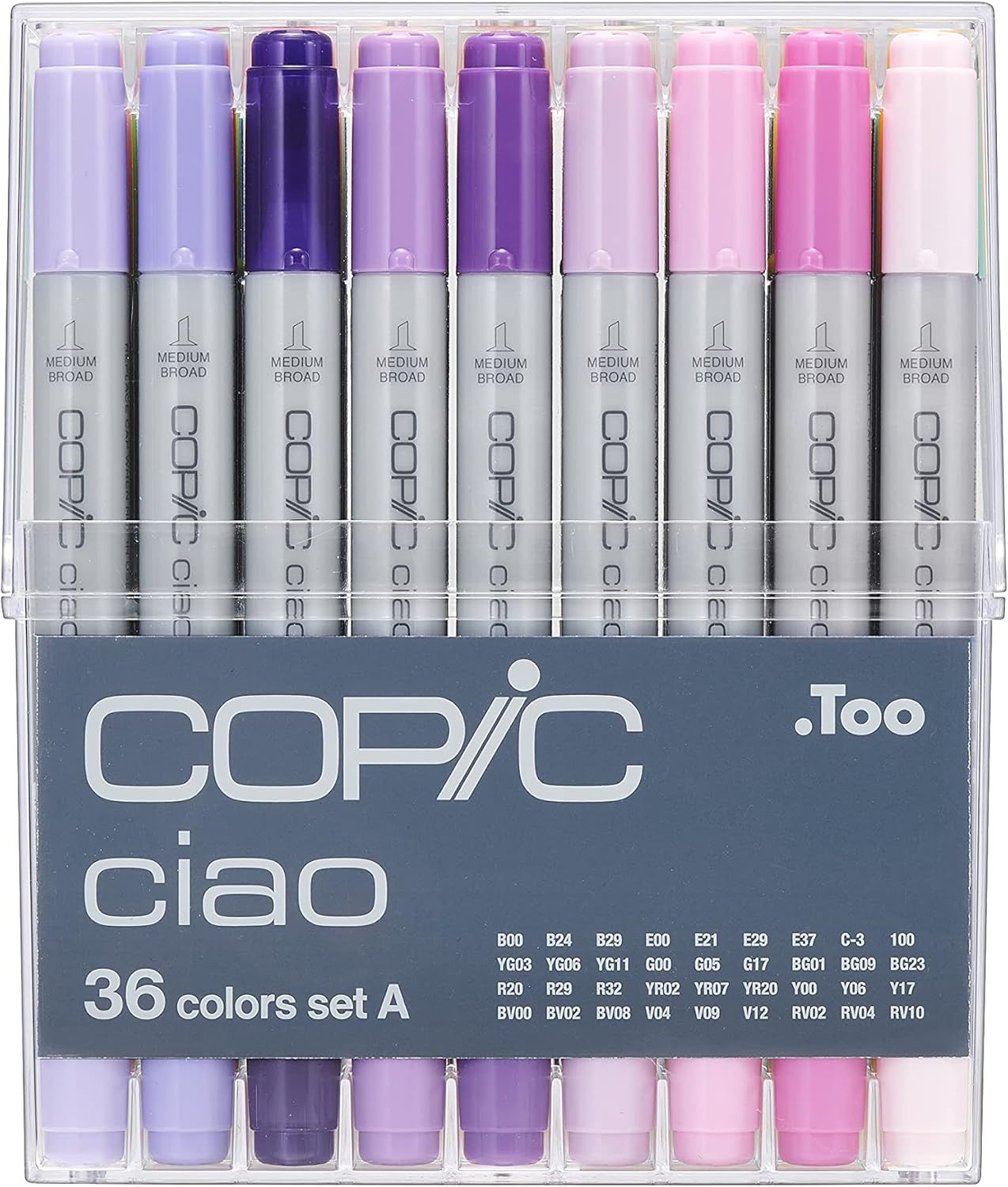Copic Ciao 36-color marker set